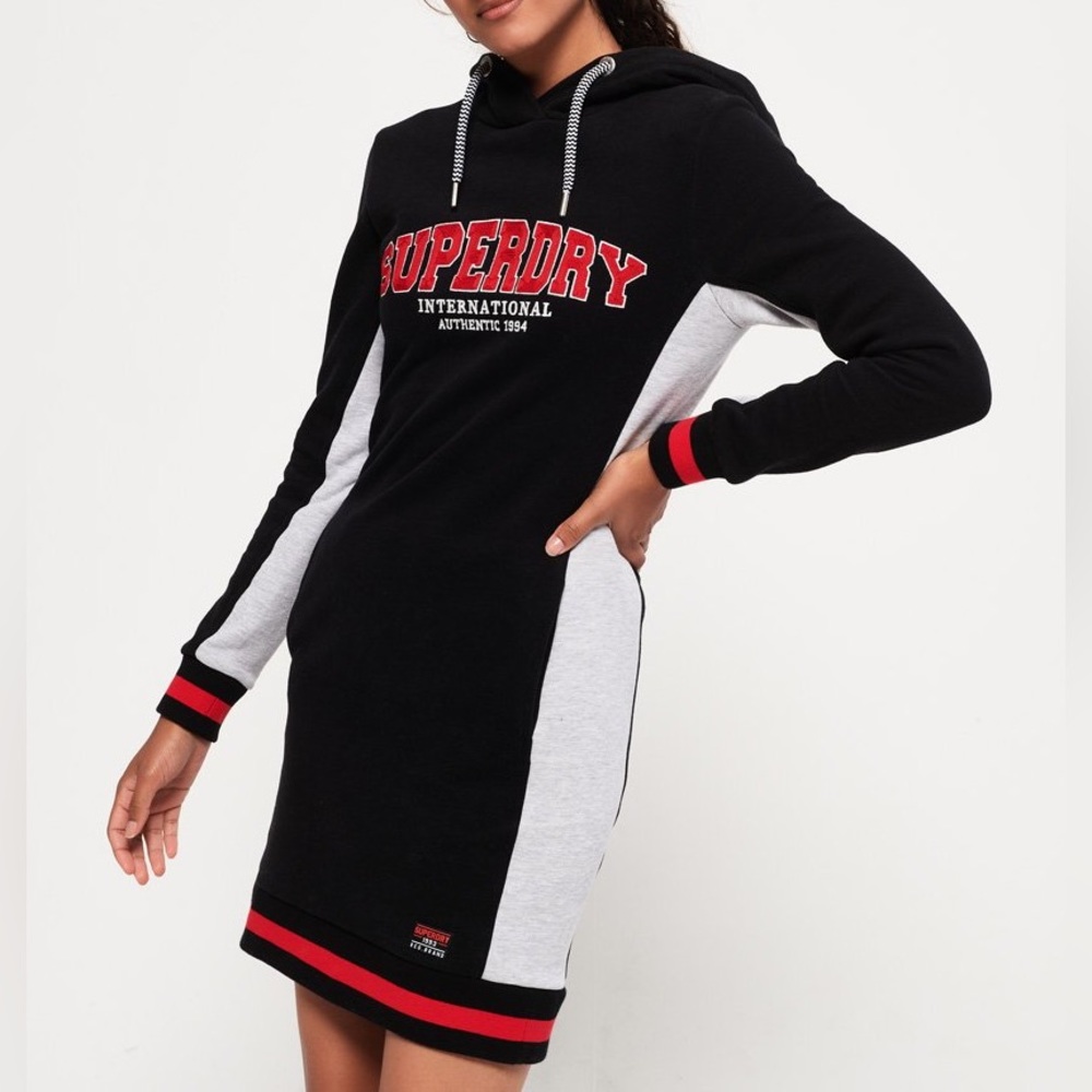 Superdry hooded sweater dress (it has pockets too)